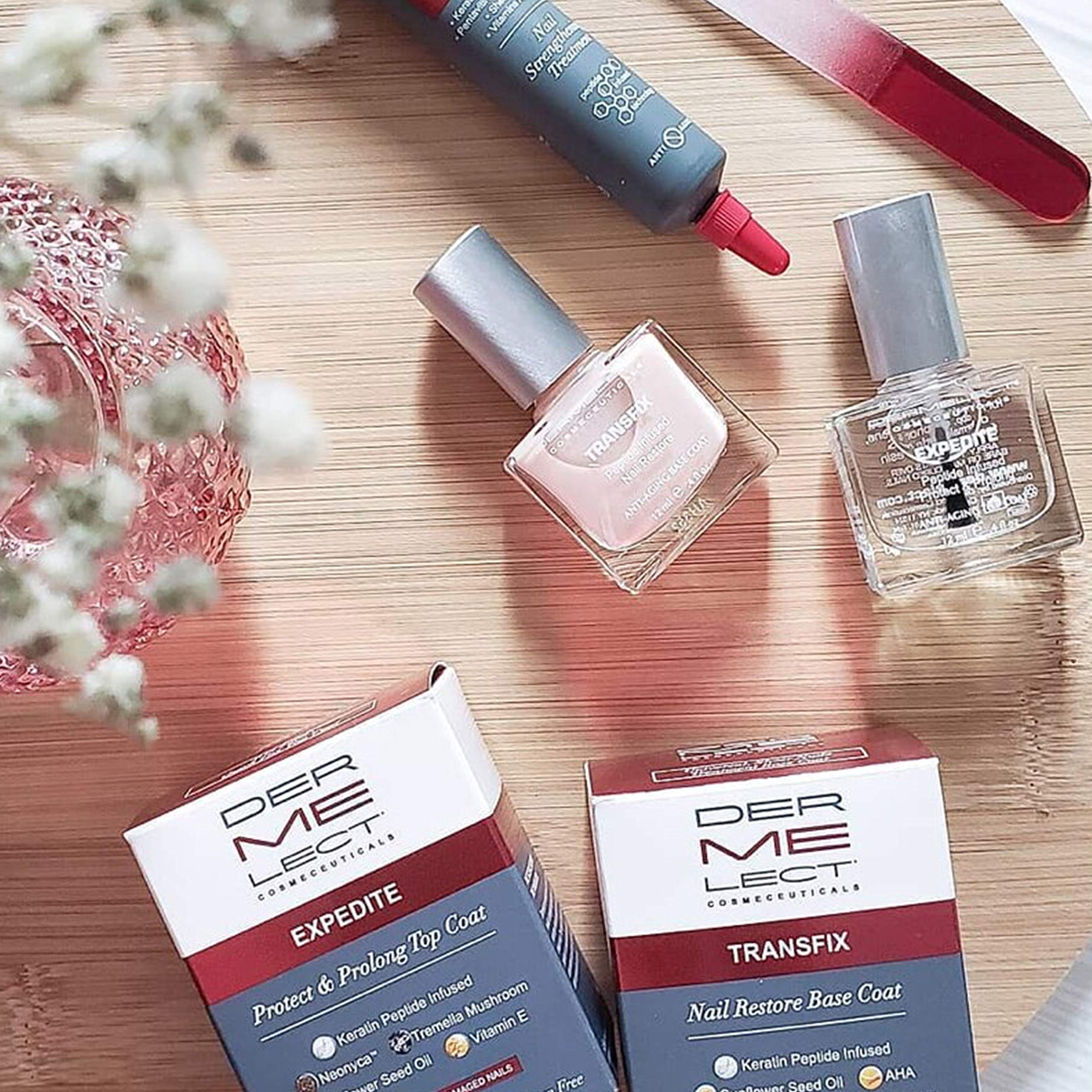 Dermelect Sunflower Oil Nourishment supports gentle nail care