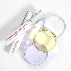 Dermelect XL Lash Volumizer bottle emphasizes peptide-rich formula for strength