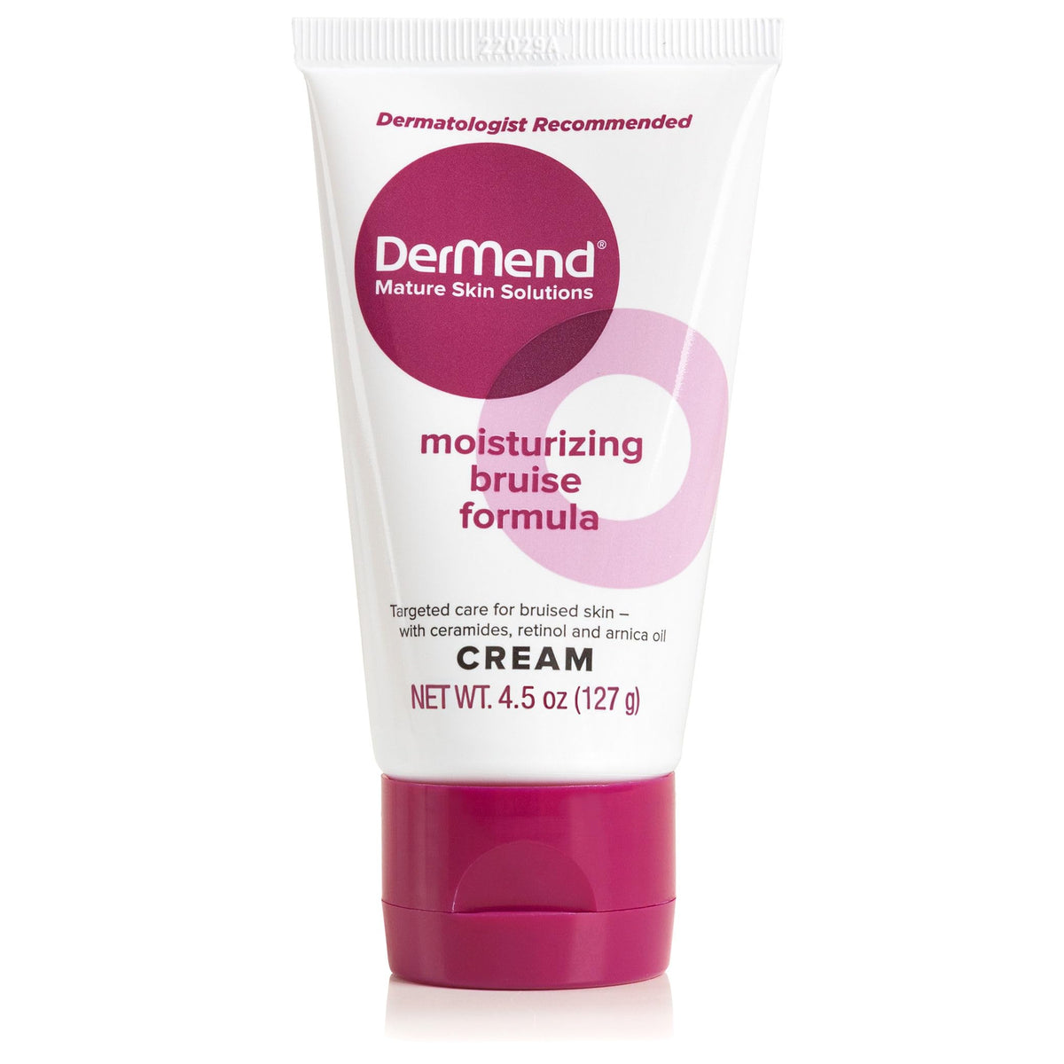 Dermend Arnica Bruise Cream tube for convenient daily use.