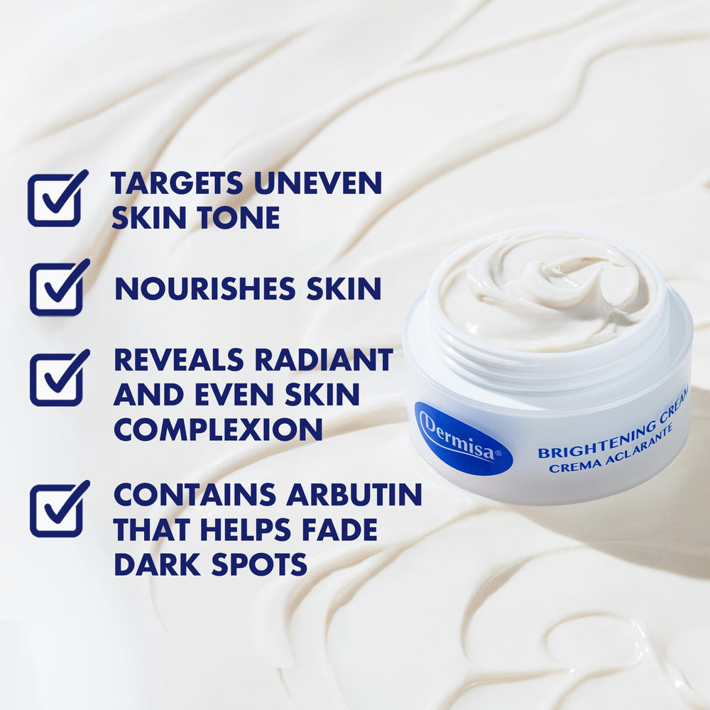 Dermisa Brightening Cream hydrates without heaviness for daily use.