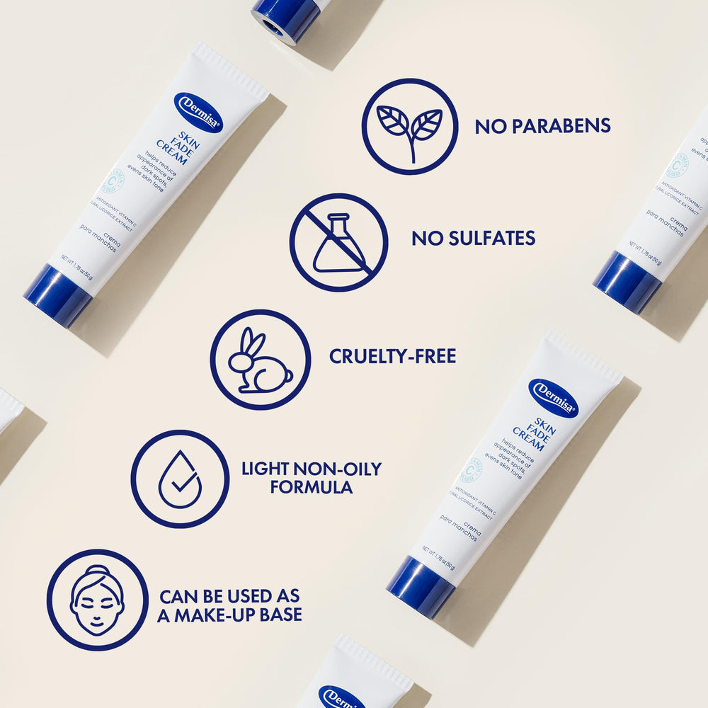 Dermisa daily skincare routine shot emphasizes easy absorption before makeup