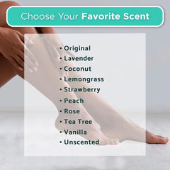 DERMORA Foot Peel Mask at-home spa setup for a relaxing routine.