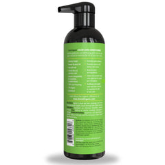 Creamy texture closeup highlighting detangling-friendly formula for color-treated hair