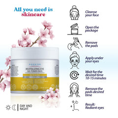 Dernier Under Eye Patches travel case highlights portable hydration.