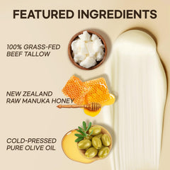 DERPHEA crepey cream with raw Manuka honey for soothing care
