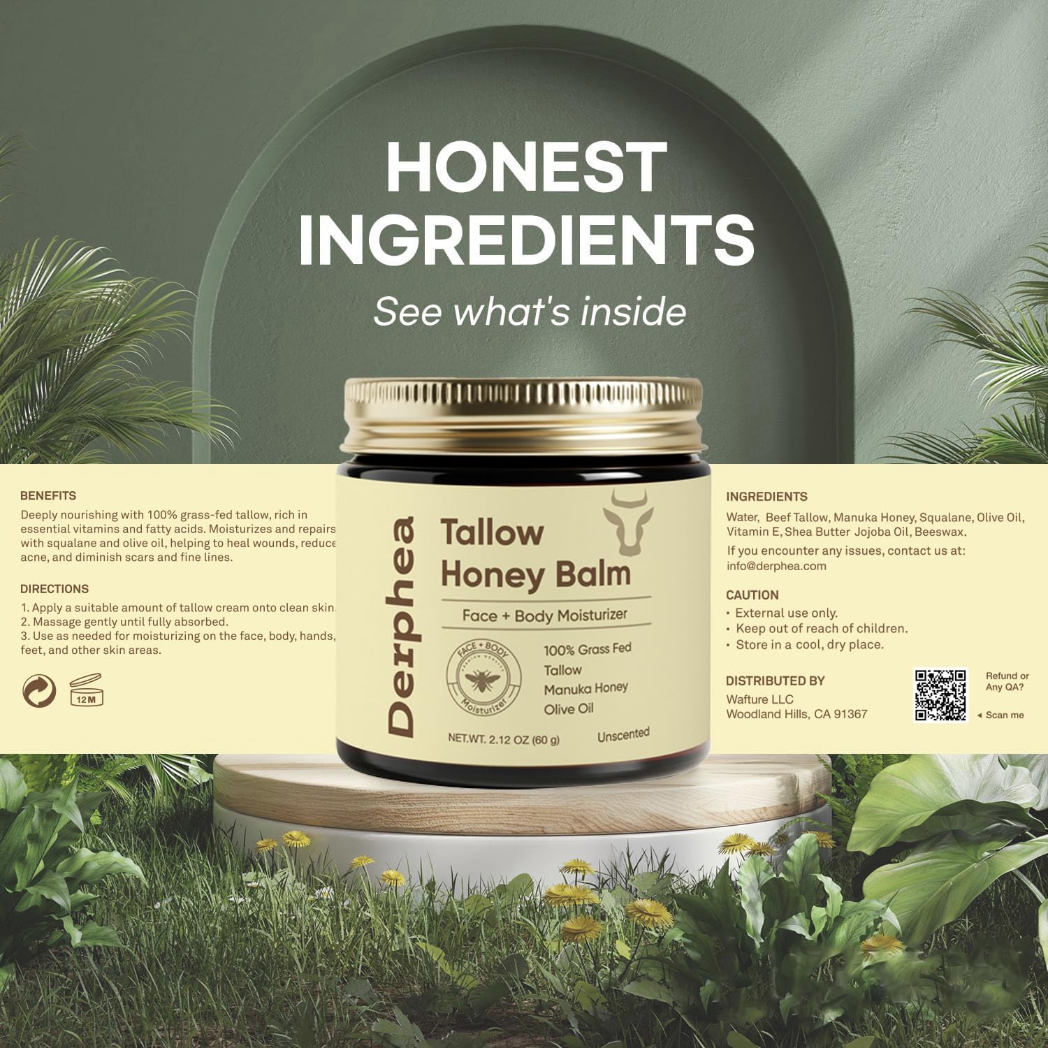 DERPHEA olive oil infusion enhances skin softness and smoothness