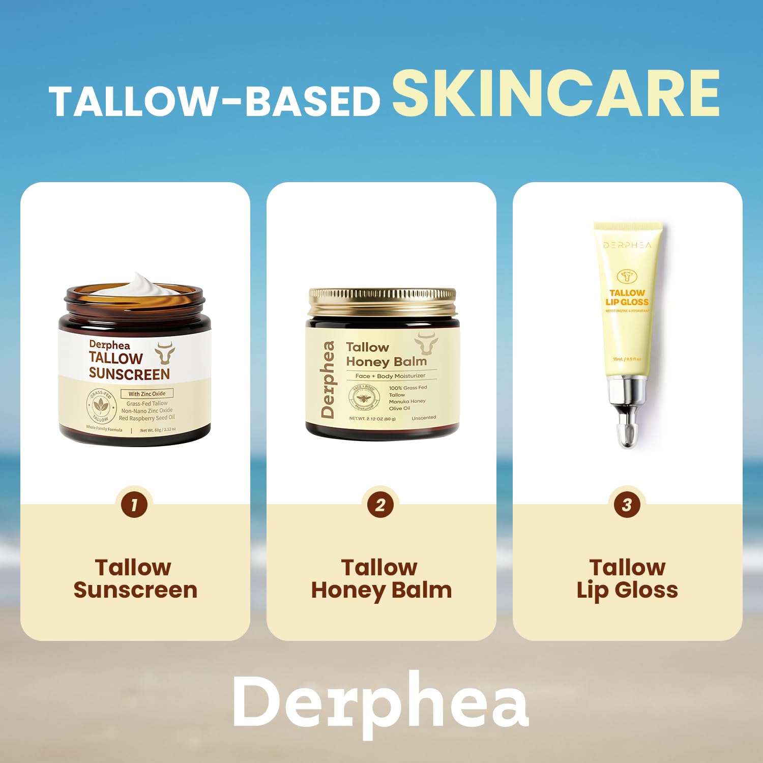 DERPHEA day and night use for versatile lip hydration