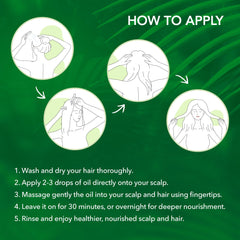Dersie dry itchy scalp relief closeup with cooling botanicals