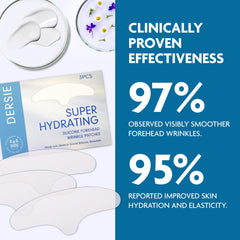 Dersie forehead patches 3-pack shown for convenient multi-night coverage.