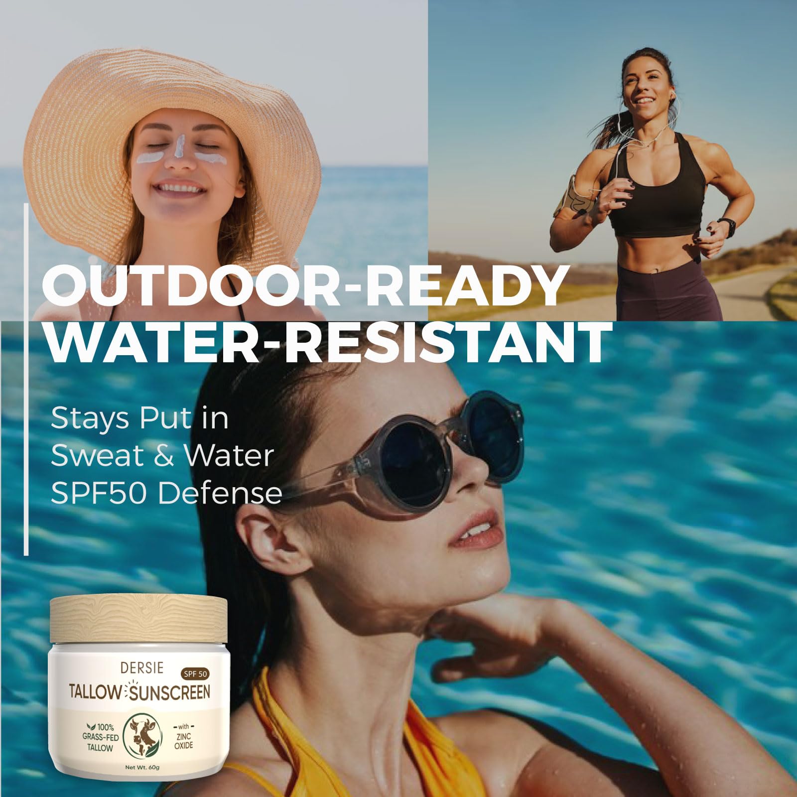 Dersie fragrance-free formula is gentle for sensitive skin