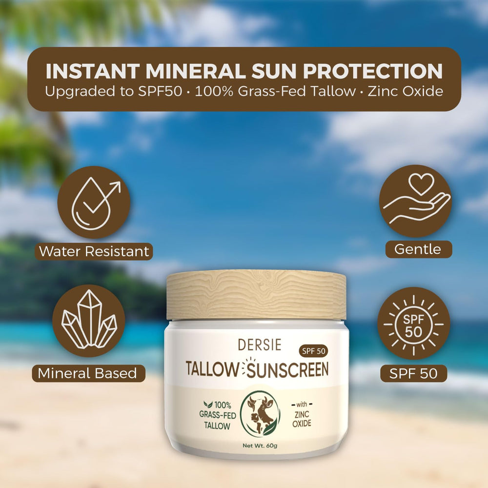 Dersie sunscreen balm spread-on-skin demonstrates quick absorption and non-greasy feel
