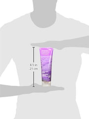 Desert Essence Bulgarian Lavender Body Wash texture close-up highlights gentle cleansing.