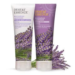 Desert Essence Bulgarian Lavender Body Wash yucca cactus components emphasize vitamin-rich nourishment.