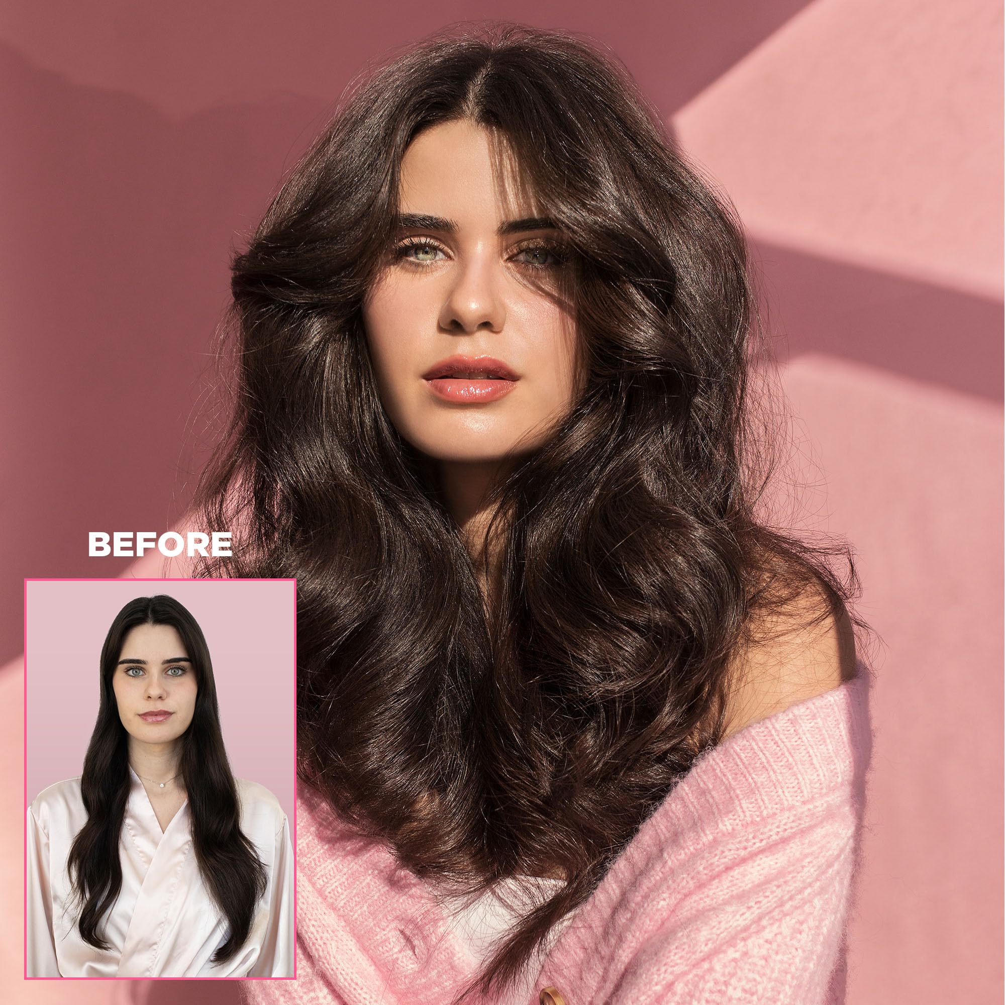 Design.Me Puff.Me suitable for all hair types with lightweight cleansing.