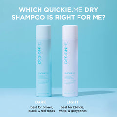 Design.Me QUICKIE.ME Dry Shampoo travel spray for on-the-go refresh