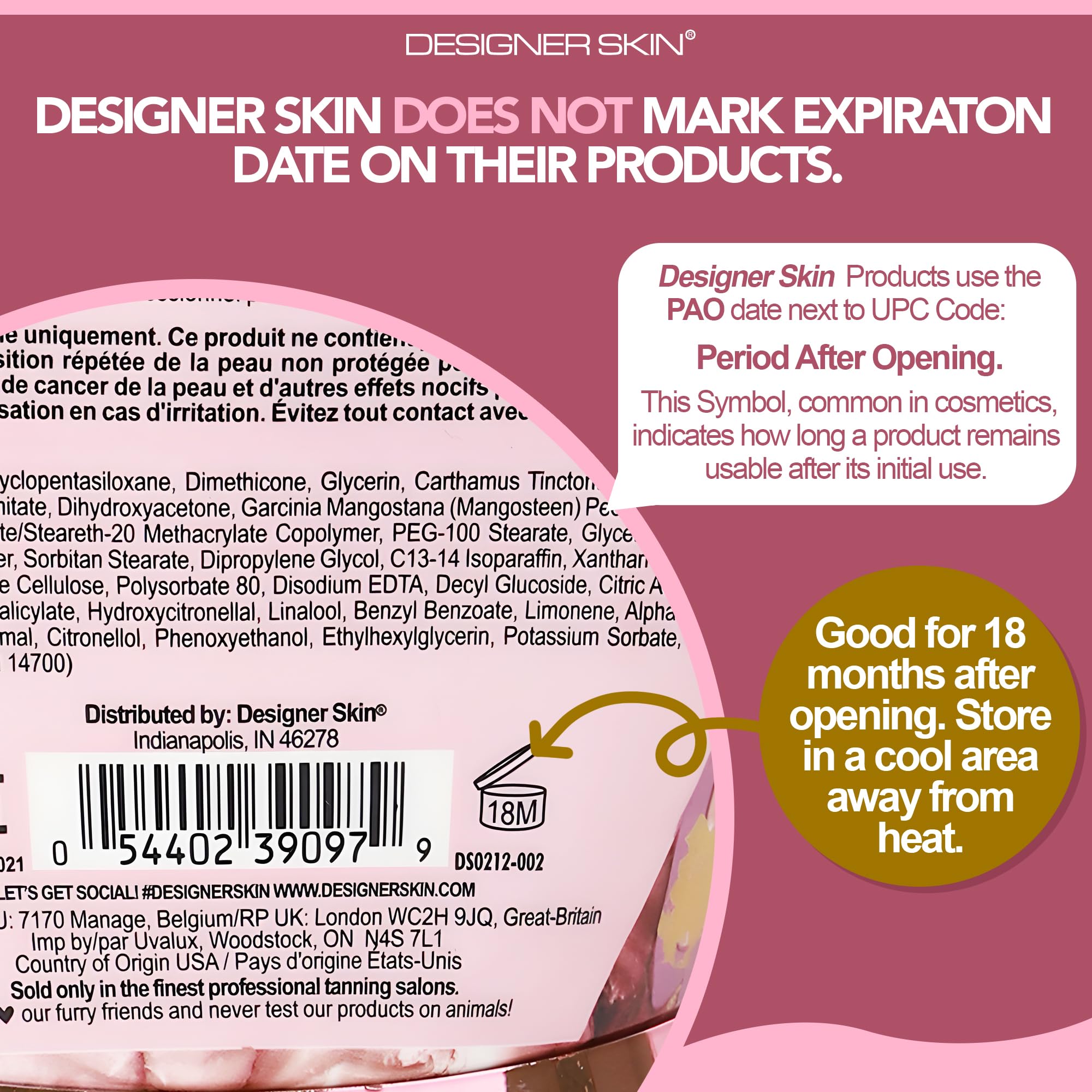Packaging shot emphasizes the generous 13.5 oz size for multiple uses.