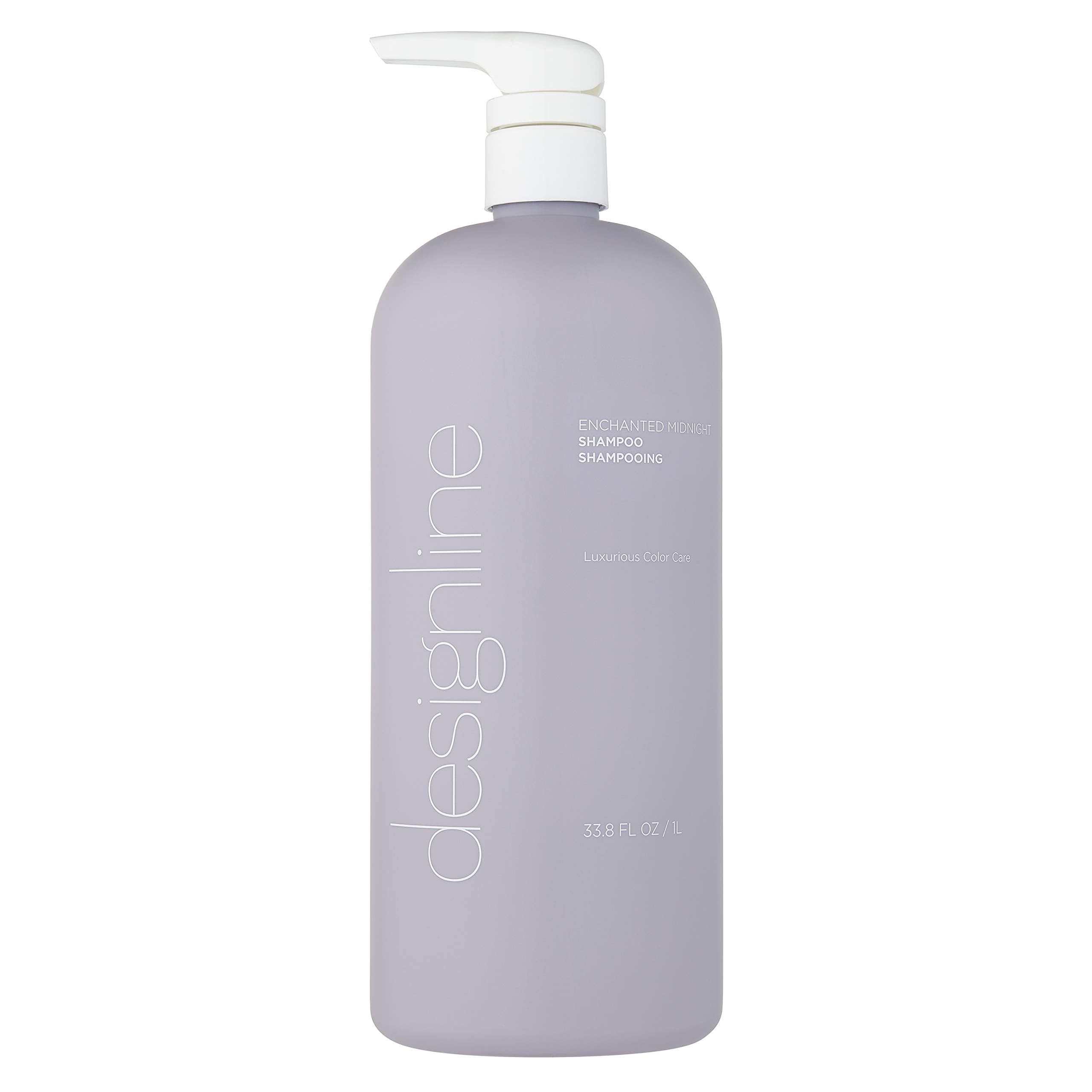 DESIGNLINE Enchanted Midnight Shampoo bottle front, color-safe cleanse.