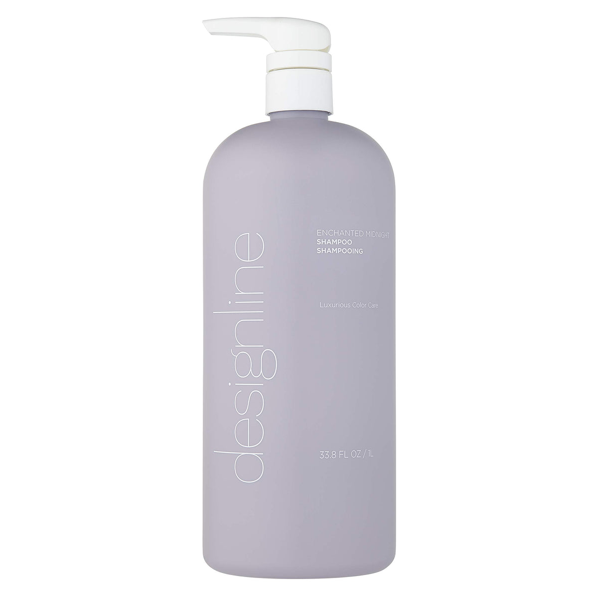 DESIGNLINE Enchanted Midnight Shampoo bottle front, color-safe cleanse.