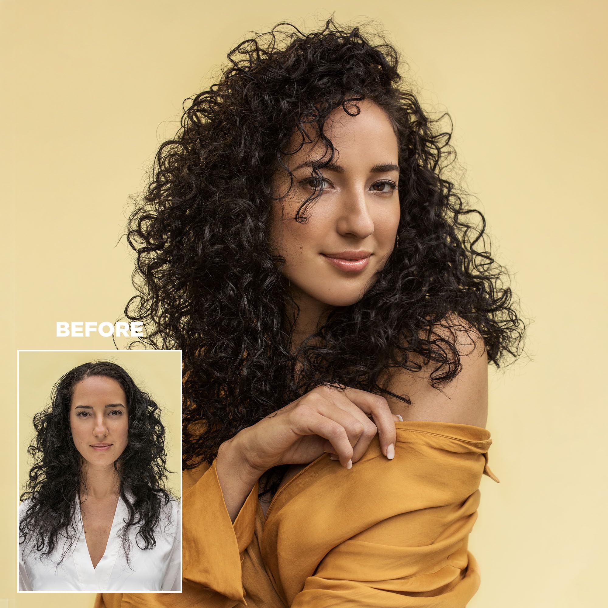 Design.Me Bounce.ME curl cream jar adds definition and moisture.