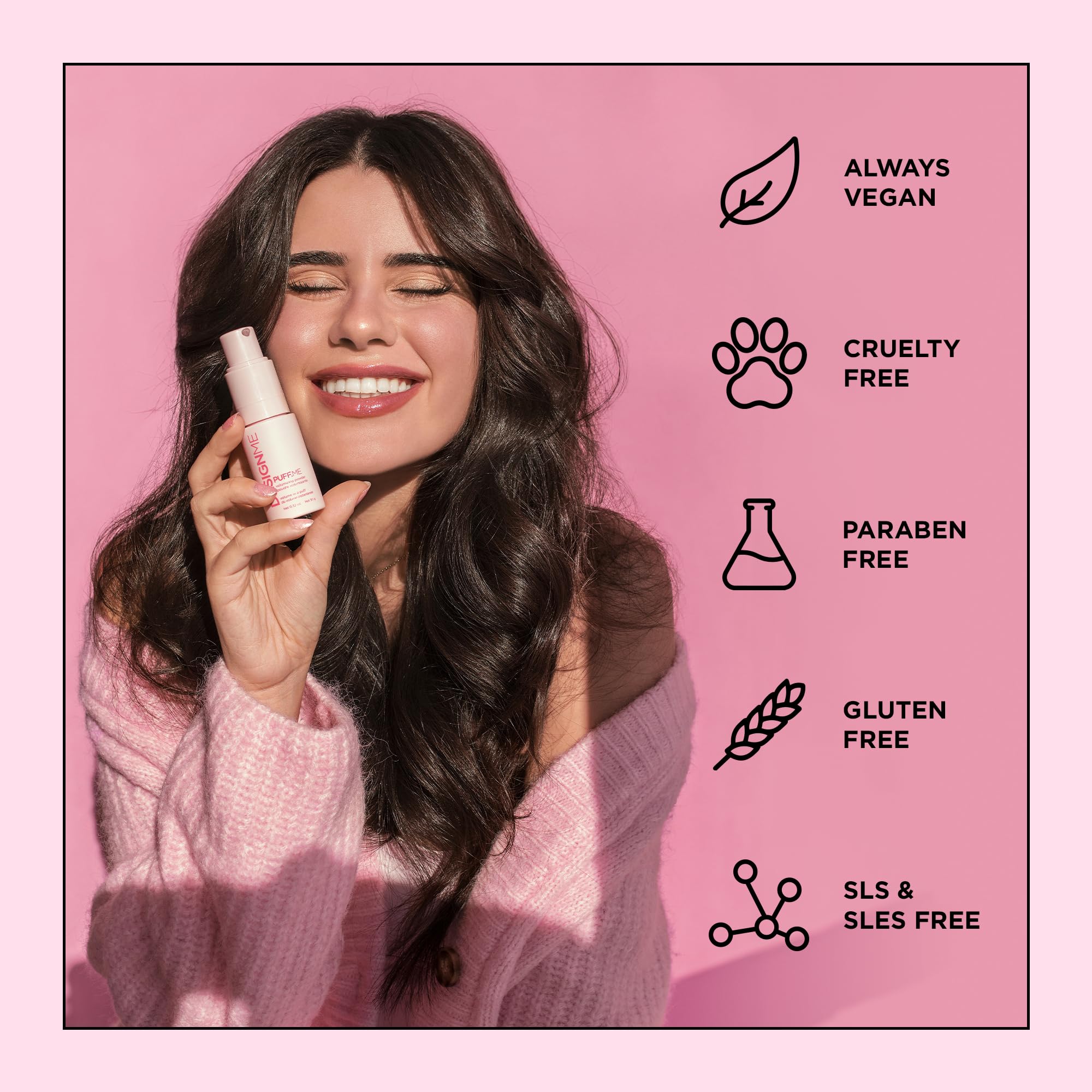 Design.Me PUFF.ME color-safe-hair-mask supports color-treated hair care