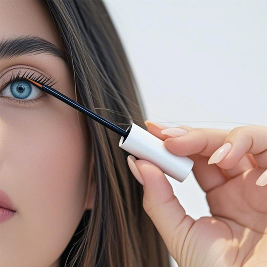 Detllou Lash by Maya serum close-up on the precise fine-tip applicator.