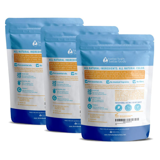 Detox Foot Soak with pure essential oils closeup for soothing ritual.