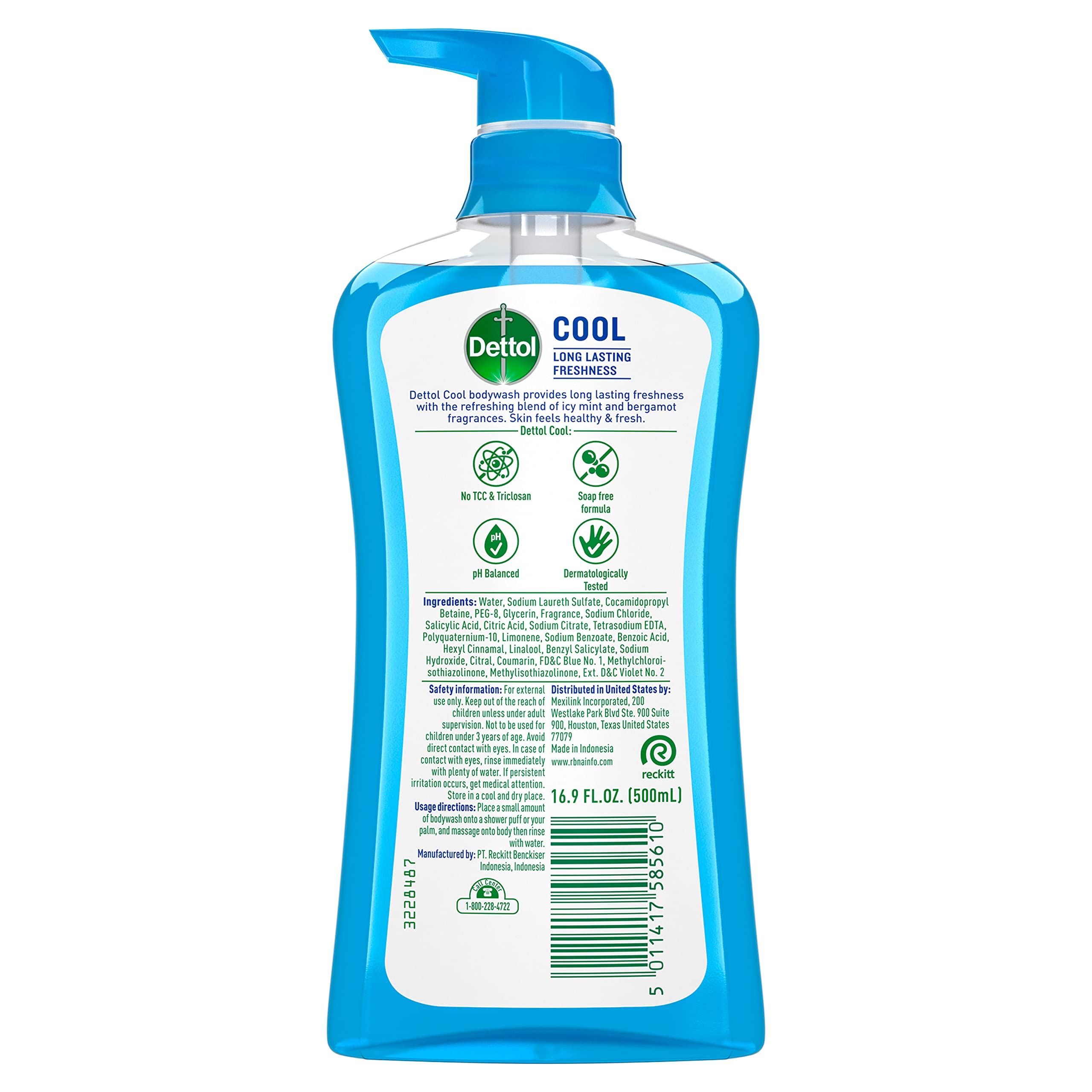 Dettol Cool foaming lather showing gentle cleansing and soft skin
