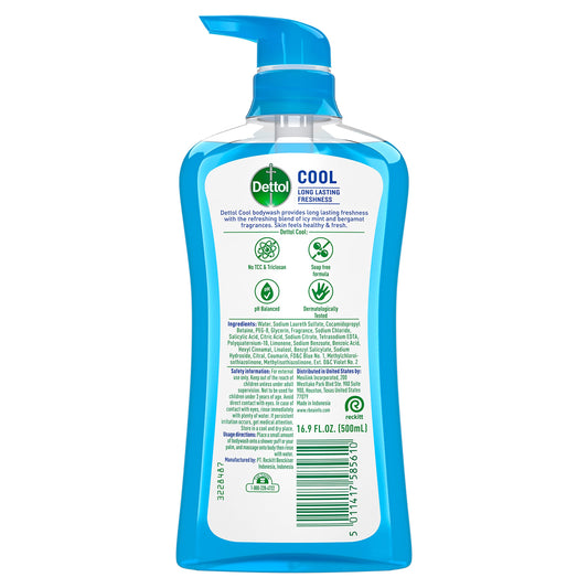 Dettol Cool foaming lather showing gentle cleansing and soft skin
