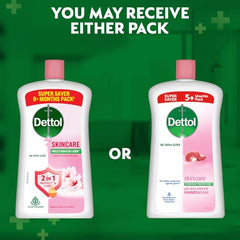 Dettol Skincare Liquid Handwash pump refill area demonstrates easy refilling option.