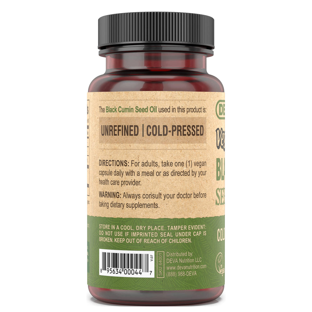 DEVA 90 vegan capsules pack for a portable daily routine.