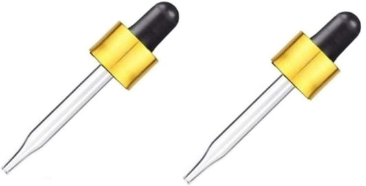Two glass droppers provide precise, mess-free dosing for your routine.