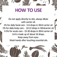 deve herbes hazelnut oil being poured to dilute essential oils