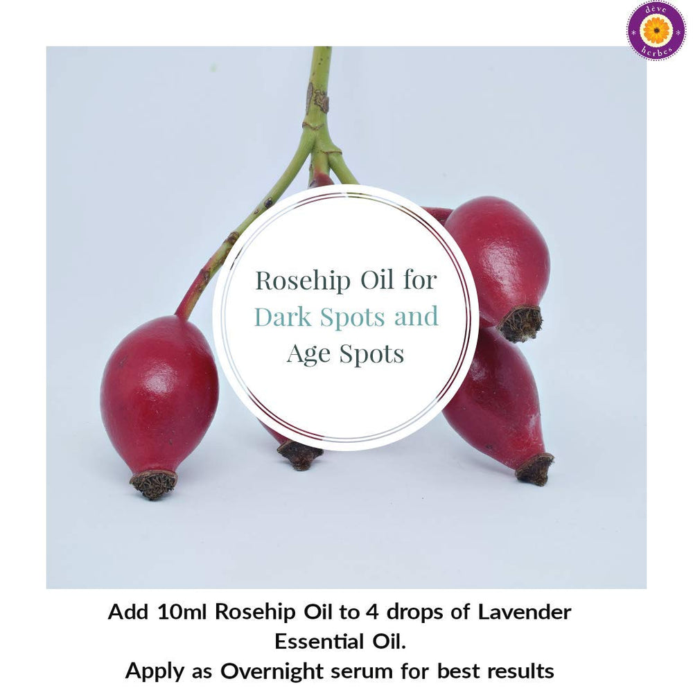 dve herbes Rosehip Oil for hair care adds nourishment without residue