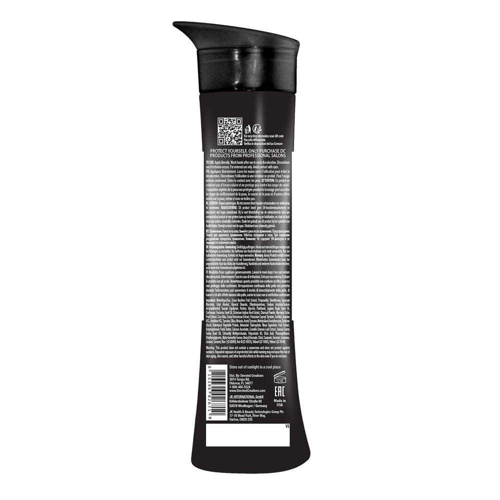 Devoted Creations All Black Everything lotion texture offers smooth, even coverage.