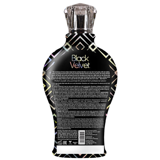 Devoted Creations Black Velvet lotion application for even color.