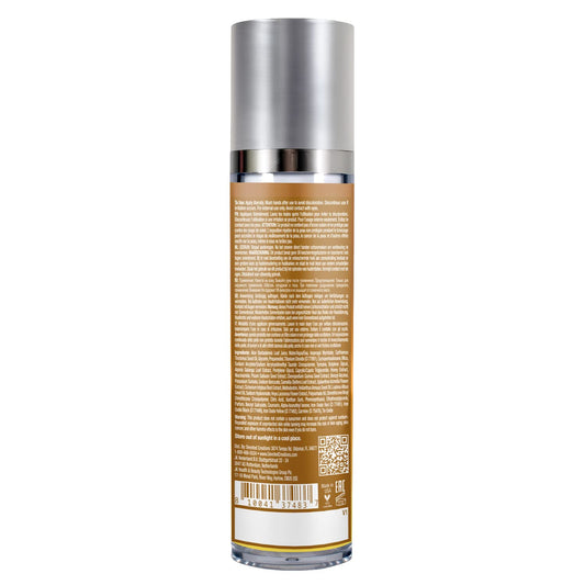 Devoted Creations Honey Gleam Cream bronzed swirl ready to apply for sunkissed glow.