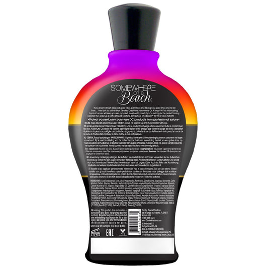 Devoted Creations Somewhere on a Beach swirl shows creamy texture for smooth coverage.