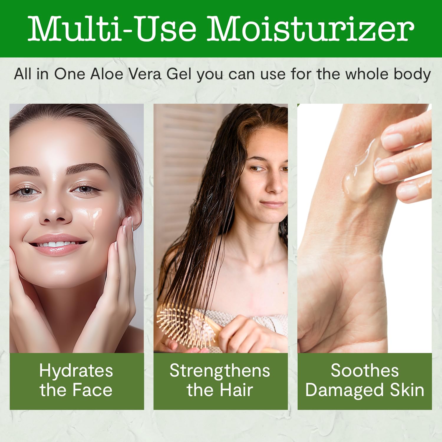 DEW ME DAILY Aloe Vera Gel after-sun care for refreshed skin
