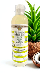 DEW ME DAILY Organic aloe gel for simple skin care routines