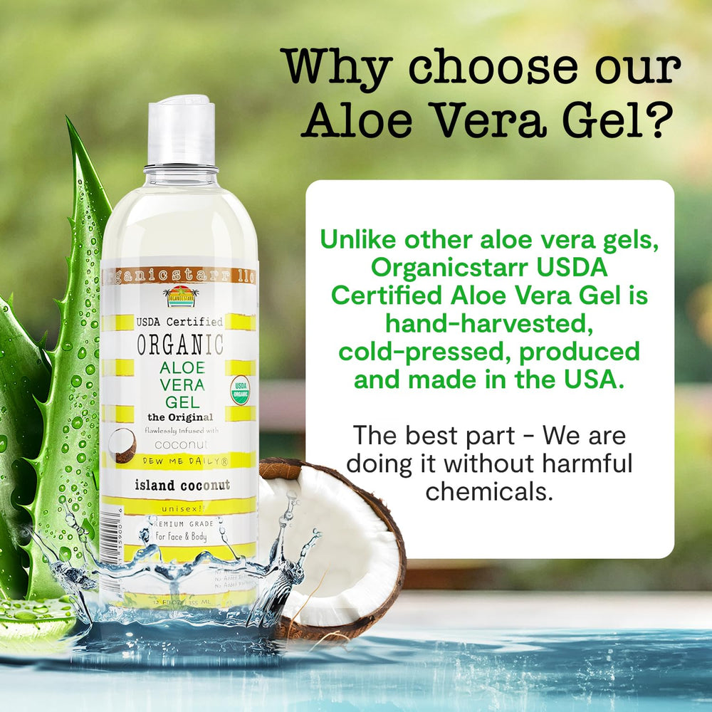 DEW ME DAILY Aloe gel ready for makeup prep and moisture