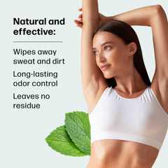Dew Well mint wipes travel pack keeps skin clean and refreshed on trips.