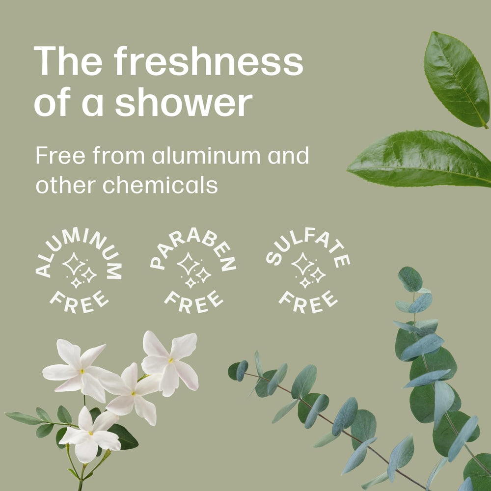 Dew Well Eucalyptus scent wipe offering a brisk, invigorating refresh