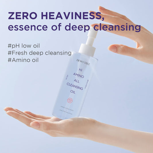 Dewytree Hi Amino All Cleansing Oil texture massage to refine skin