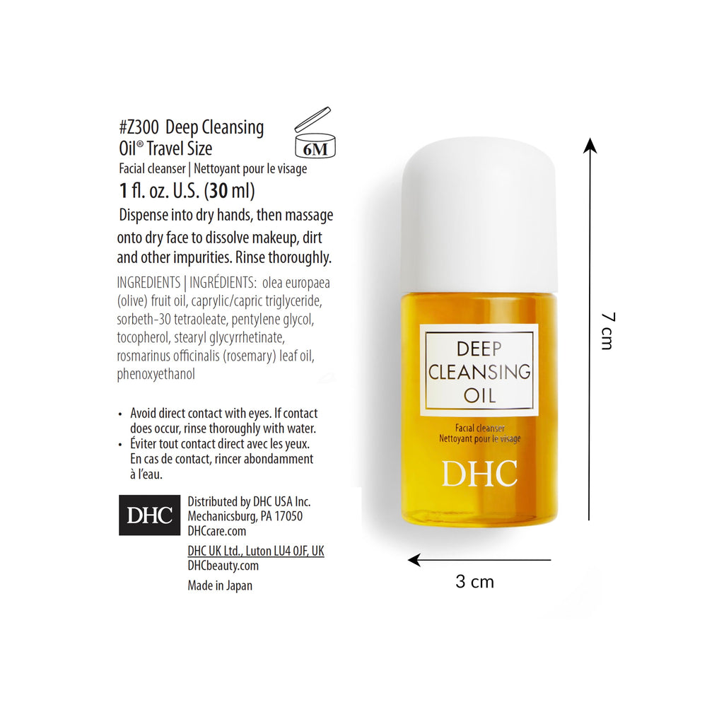 DHC Deep Cleansing Oil used as makeup brush cleaner