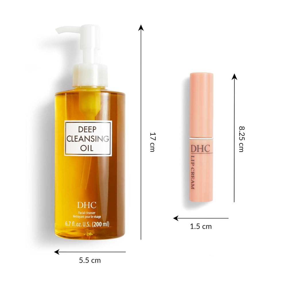 DHC Lip Cream aloe soothing ingredient close-up