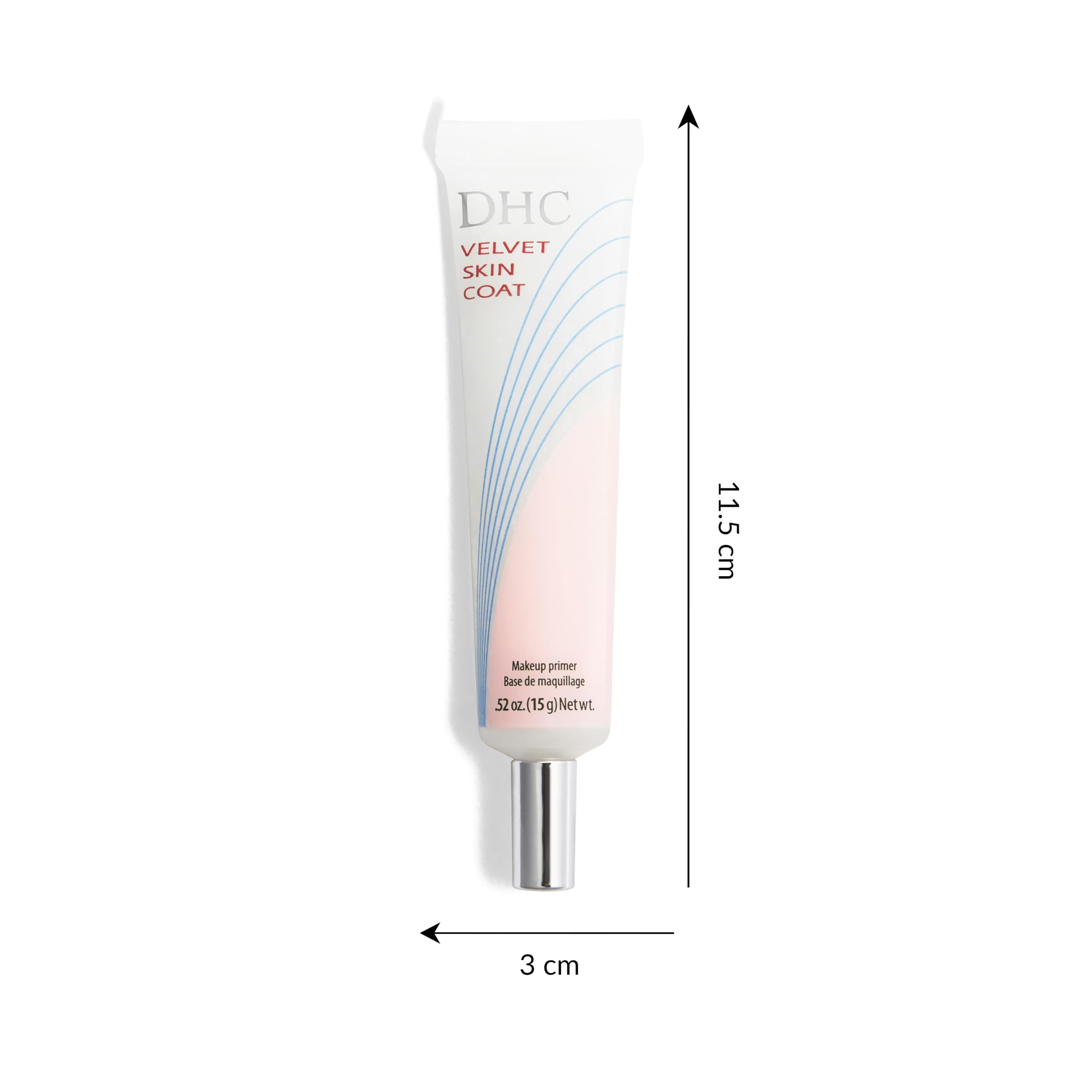 DHC Velvet Skin Coat with olive oil highlights moisture barrier support.