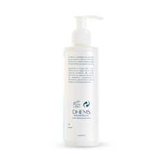 DHEMS Cleansing Gel foam-lather shows gentle cleansing for fresh, non-drying results