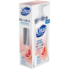 Dial 99.99% bacteria claim graphic reinforces household hygiene use.