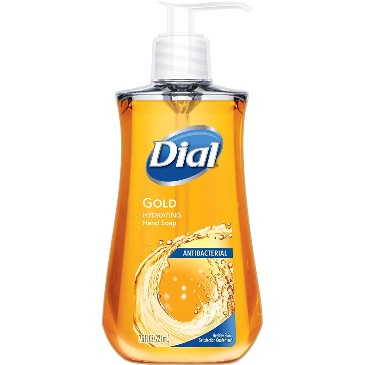 Dial Antibacterial Liquid Hand Soap Gold bottle for germ protection and moisturized hands