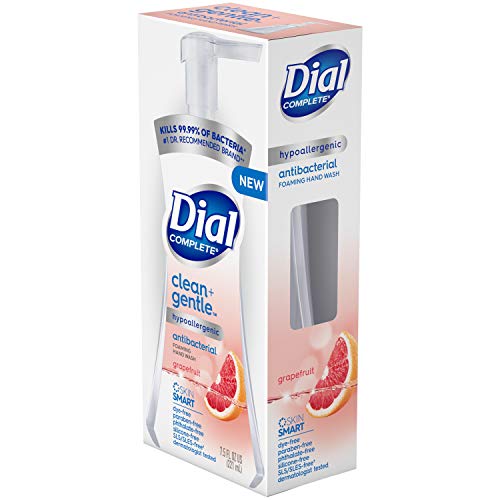 Dial recyclable bottle hero highlights sustainable packaging.